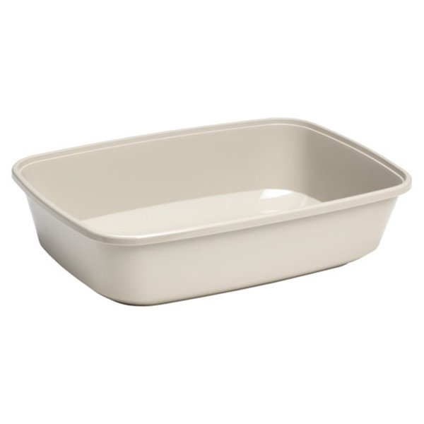 Moderna 27x36x6h Cm Yavru Kedi Açık Tuvalet Kabı Gri | Açık Kedi Tuvaleti