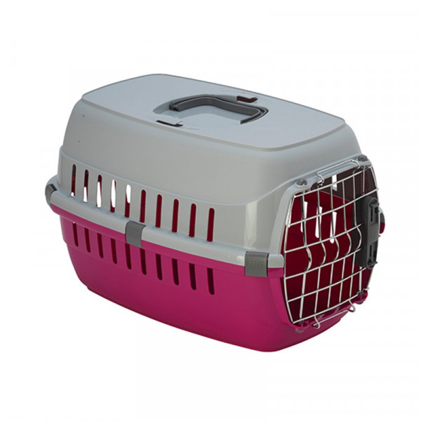 Moderna 48x32x30 Cm Roadrunner İata Taşıma 1 Fuşya | Kedi Taşıma Kutusu