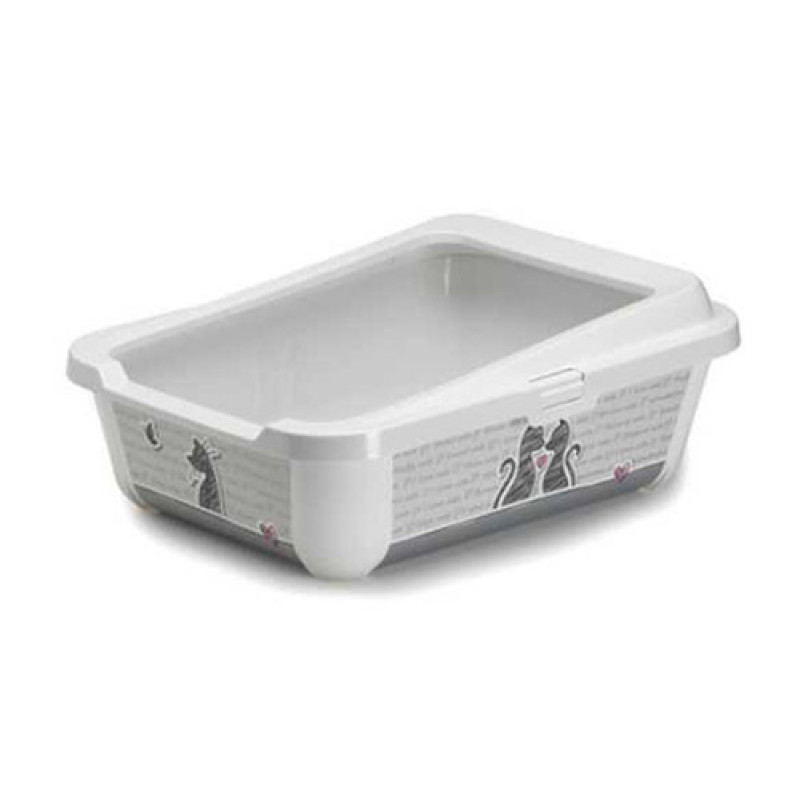 Moderna 50 Cm Hercules Love Açık Tuvalet Kabı | Açık Kedi Tuvaleti Moderna 50 Cm Hercules Love Açık Tuvalet Kabı | Açık Kedi Tuvaleti