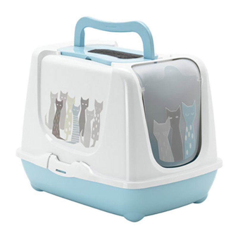 Moderna 50 Cm Trendy Maasai Kapalı Tuvalet | Filtresiz Kapalı Kedi Tuvaleti Moderna 50 Cm Trendy Maasai Kapalı Tuvalet | Filtresiz Kapalı Kedi Tuvaleti