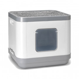 Moderna Cat Consept Kapalı Kedi Tuvaleti Gri | Filtresiz Kapalı Kedi Tuvaleti Moderna Cat Consept Kapalı Kedi Tuvaleti Gri | Filtresiz Kapalı Kedi Tuvaleti