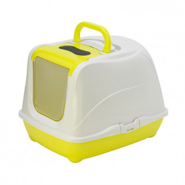 Flip Cat Filtreli Büyük Kapalı Tuvalet Sarı | Filtreli Kapalı Kedi Tuvaleti Flip Cat Filtreli Büyük Kapalı Tuvalet Sarı | Filtreli Kapalı Kedi Tuvaleti