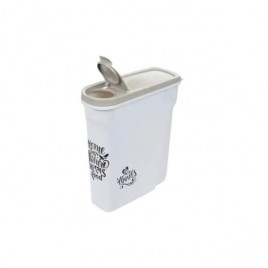 Trendy Story Pet Wisdom Plastik Kedi ve Köpek Mama Saklama Kabı 26.1x10.4x30.2 Cm 5 Lt