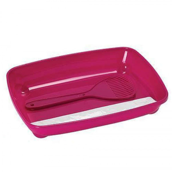 Moderna Yavru Kedi Başlangıç Seti Fuşya | Kedi Tuvalet Eğitimi