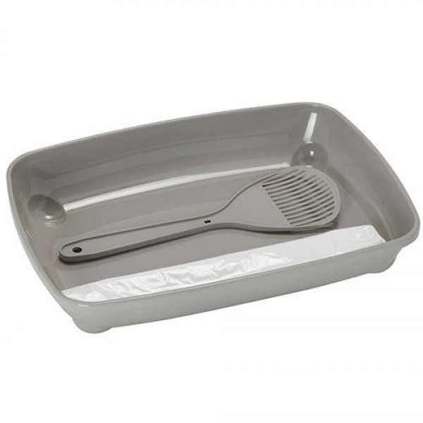 Moderna Yavru Kedi Başlangıç Seti Gri | Kedi Tuvalet Eğitimi