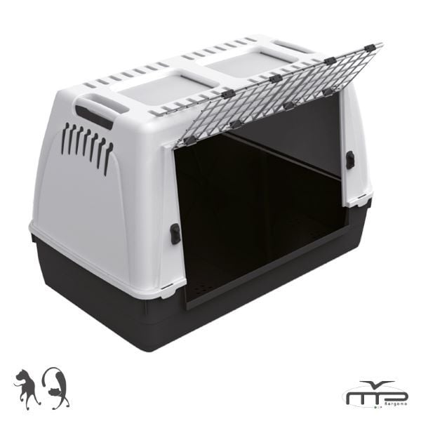 Mp 100x60x65 Cm Wojer Bracco 100 Taşıma Kafesi Gri | Köpek Taşıma Çantası Ve Kafes