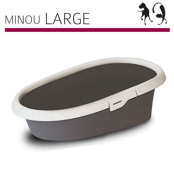 Mp 43x30x14 Cm Minou Mini Açık Tuvalet | Açık Kedi Tuvaleti