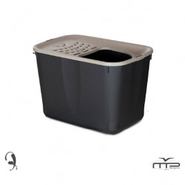 Mp 59x38x39 Cm Micia Üstten Girişli Kapalı Tuvalet Siyah | Kapalı Kedi Tuvaleti Mp 59x38x39 Cm Micia Üstten Girişli Kapalı Tuvalet Siyah | Kapalı Kedi Tuvaleti