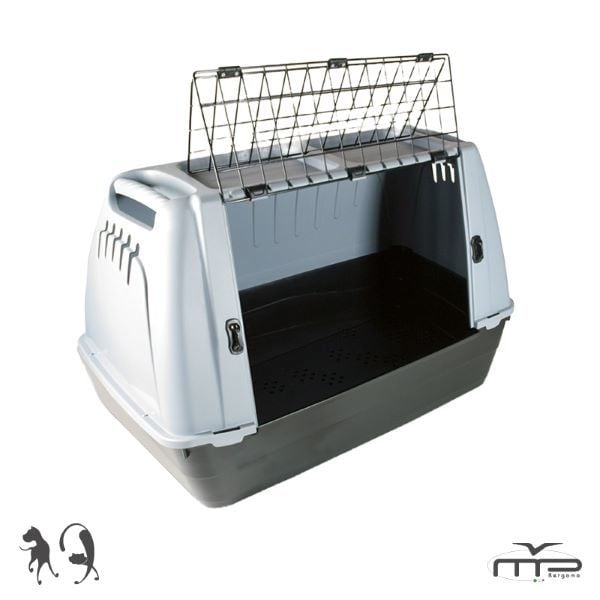 Mp 77x43x51 Cm Wojer Bracco 80 Taşıma Kafesi Gri | Köpek Taşıma Çantası Ve Kafes