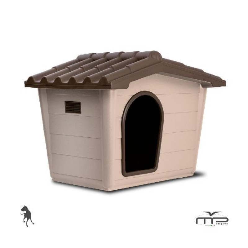 Mp L Bergamo Eco Sprint Plastik Kulübe Kahverengi ve Bej 99x70x75 Cm | Plastik Köpek Kulubesi Mp L Bergamo Eco Sprint Plastik Kulübe Kahverengi ve Bej 99x70x75 Cm | Plastik Köpek Kulubesi