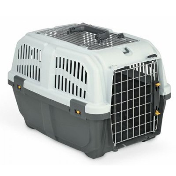 Mps 55x36x35 Cm Skudo-2 Üstü Metal Açılır Taşıma Çantası | Kedi Taşıma Kutusu