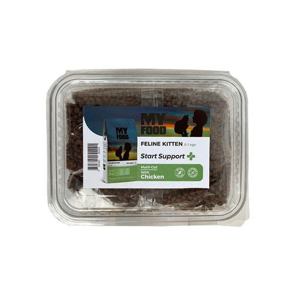 My Food 1 Kg Kitten Start Support Tavuklu Yavru (Şeffaf Paket) | Yavru Kedi Kuru Maması