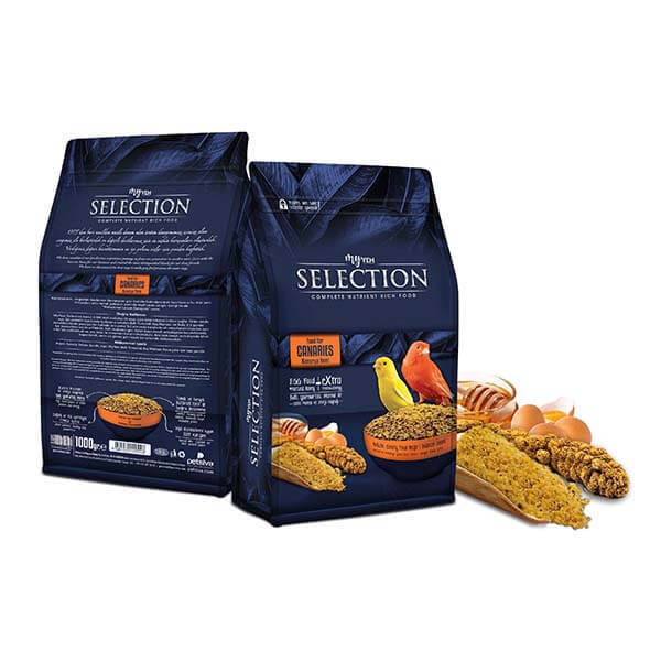 Myyem Selection 1 Kg Islak Ballı ve Takviyeli Kanarya Yemi | Kuş Yemi