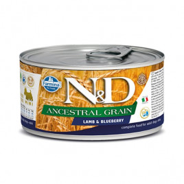 N&D 140 Gr Düşük Tahıllı Kuzu Etli ve Yaban Mersinli Konserve | Yetişkin Köpek Konserve Maması N&D 140 Gr Düşük Tahıllı Kuzu Etli ve Yaban Mersinli Konserve | Yetişkin Köpek Konserve Maması