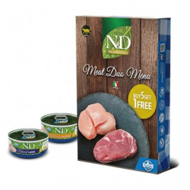 N&D 6 Al 5 Öde Meat Duo Menu Tavuk ve Kuzu 70 Gr | Yetişkin Kedi Maması N&D 6 Al 5 Öde Meat Duo Menu Tavuk ve Kuzu 70 Gr | Yetişkin Kedi Maması