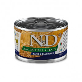 N&D Ancestral Grain 140 Gr Mini Kuzu ve Yaban Mersini | Yetişkin Köpek Konserve Maması N&D Ancestral Grain 140 Gr Mini Kuzu ve Yaban Mersini | Yetişkin Köpek Konserve Maması