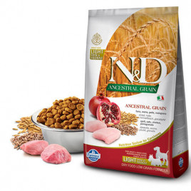 N&D Ancestral Grain 2,5 Kg Chicken & Pomegranate Adult | Köpek Diyet Light Kuru Mama N&D Ancestral Grain 2,5 Kg Chicken & Pomegranate Adult | Köpek Diyet Light Kuru Mama