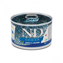 N&D Ocean 140 Gr Mini Alabalık ve Somon | Yetişkin Köpek Konserve Maması N&D Ocean 140 Gr Mini Alabalık ve Somon | Yetişkin Köpek Konserve Maması