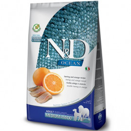 N&D Ocean 2,5 Kg Medium Maxi Morina Balkabağı ve Portakal | Yetişkin Köpek Kuru Maması N&D Ocean 2,5 Kg Medium Maxi Morina Balkabağı ve Portakal | Yetişkin Köpek Kuru Maması