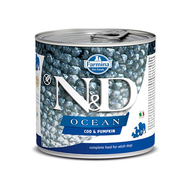 N&D Ocean 285 Gr Morina ve Balkabağı | Yetişkin Köpek Konserve Maması
