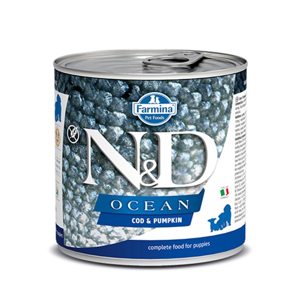 N&D Ocean 285 Gr Puppy Morina ve Balkabağı | Tavru Köpek Konservesi