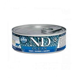 N&D Ocean 6 Adet Alabalık Somon ve Karides 70 Gr | Yetişkin Kedi Maması N&D Ocean 6 Adet Alabalık Somon ve Karides 70 Gr | Yetişkin Kedi Maması
