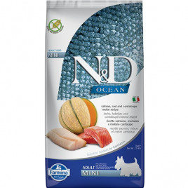 N&D Ocean 7 Kg Mini Somon Morina ve Kavun | Yetişkin Köpek Kuru Maması N&D Ocean 7 Kg Mini Somon Morina ve Kavun | Yetişkin Köpek Kuru Maması