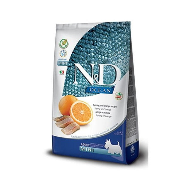 N&D Ocean 7 Kg Ringa ve Portakal | Yetişkin Köpek Kuru Maması N&D Ocean 7 Kg Ringa ve Portakal | Yetişkin Köpek Kuru Maması