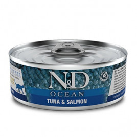 N&D Ocean 80 Gr Ton ve Somon | Balıklı Yaş Kedi Maması