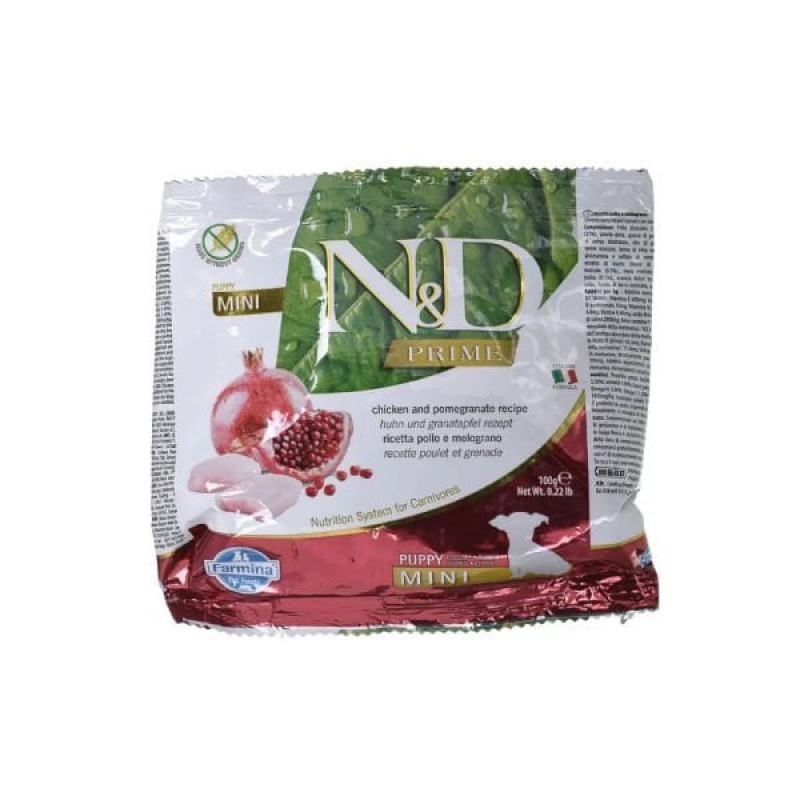 N&D Prime 100 Gr Puppy Mini Tavuk ve Nar | Tester Köpek Maması N&D Prime 100 Gr Puppy Mini Tavuk ve Nar | Tester Köpek Maması