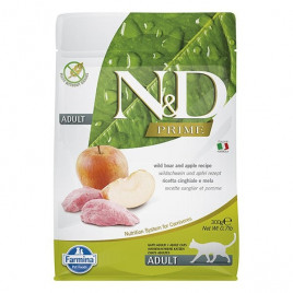 N&D Prime 300 Gr Yaban Domuzu ve Elma | Yetişkin Kuru Kedi Maması N&D Prime 300 Gr Yaban Domuzu ve Elma | Yetişkin Kuru Kedi Maması