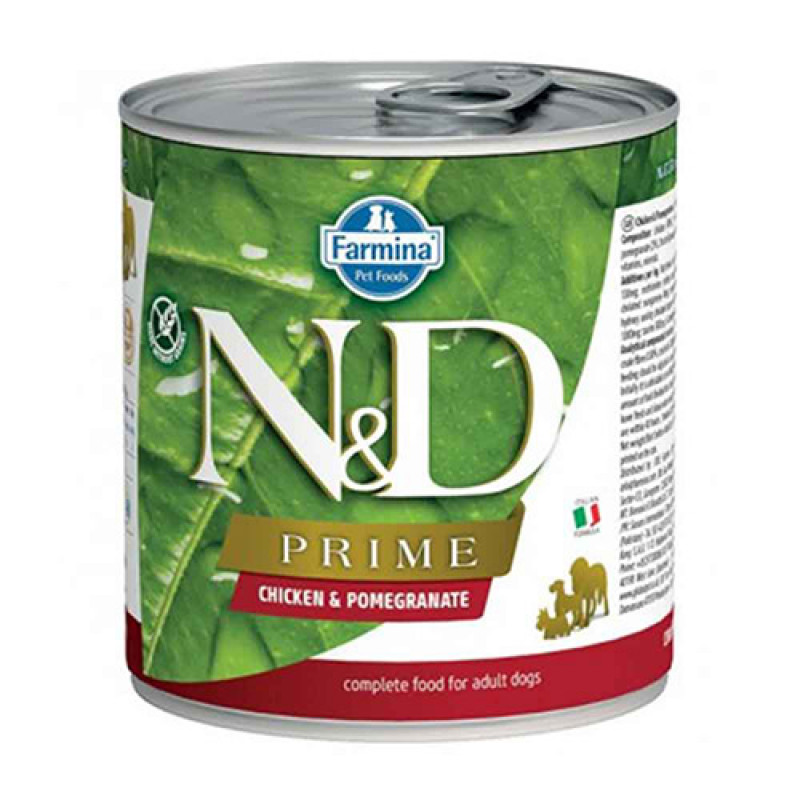 N&D Prime 6 Adet Tavuk ve Nar 285 Gr | Yetişkin Köpek Konserve Maması N&D Prime 6 Adet Tavuk ve Nar 285 Gr | Yetişkin Köpek Konserve Maması