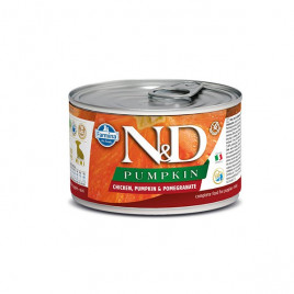 N&D Pumpkin 140 Gr Mini Puppy Tavuk Balkabağı ve Nar | Tavru Köpek Konservesi N&D Pumpkin 140 Gr Mini Puppy Tavuk Balkabağı ve Nar | Tavru Köpek Konservesi