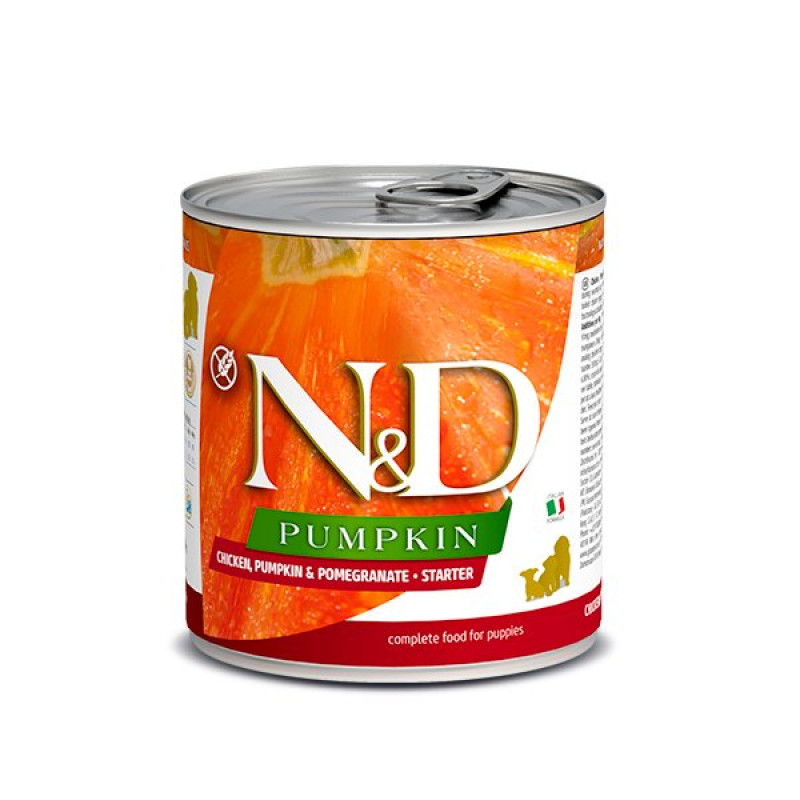 N&D Pumpkin 285 Gr Starter Tavuk Balkabağı ve Nar | Tavru Köpek Konservesi