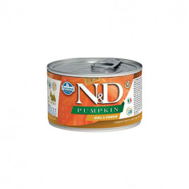 N&D Pumpkin 6 Adet Mini Bıldırcın ve Balkabağı 140 Gr | Yetişkin Köpek Konserve Maması N&D Pumpkin 6 Adet Mini Bıldırcın ve Balkabağı 140 Gr | Yetişkin Köpek Konserve Maması