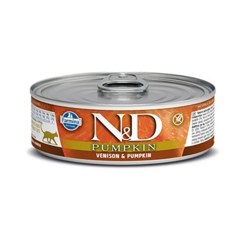 N&D Pumpkin 80 Gr Geyik ve Balkabağı | Yetişkin Kedi Maması N&D Pumpkin 80 Gr Geyik ve Balkabağı | Yetişkin Kedi Maması