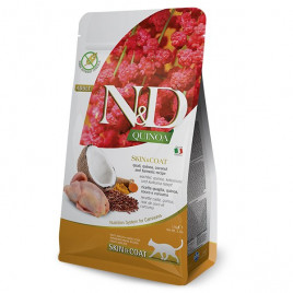 N&D Quinoa 1,5 Kg Skin & Coat Bıldırcın Kinoa Hindistan Cevizi ve Zerdeçal | Yetişkin Kuru Kedi Maması N&D Quinoa 1,5 Kg Skin & Coat Bıldırcın Kinoa Hindistan Cevizi ve Zerdeçal | Yetişkin Kuru Kedi Maması