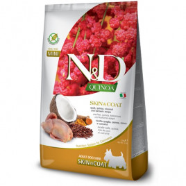 N&D Quinoa 2,5 Kg Skin & Coat Adult Mini Bıldırcın Kinoa Hindistan Cevizi ve Zerdeçal | Yetişkin Köpek Kuru Maması N&D Quinoa 2,5 Kg Skin & Coat Adult Mini Bıldırcın Kinoa Hindistan Cevizi ve Zerdeçal | Yetişkin Köpek Kuru Maması