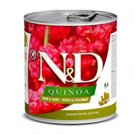 N&D Quinoa 285 Gr Skin & Coat Ördek ve Hindistan Cevizi | Yetişkin Köpek Konserve Maması N&D Quinoa 285 Gr Skin & Coat Ördek ve Hindistan Cevizi | Yetişkin Köpek Konserve Maması