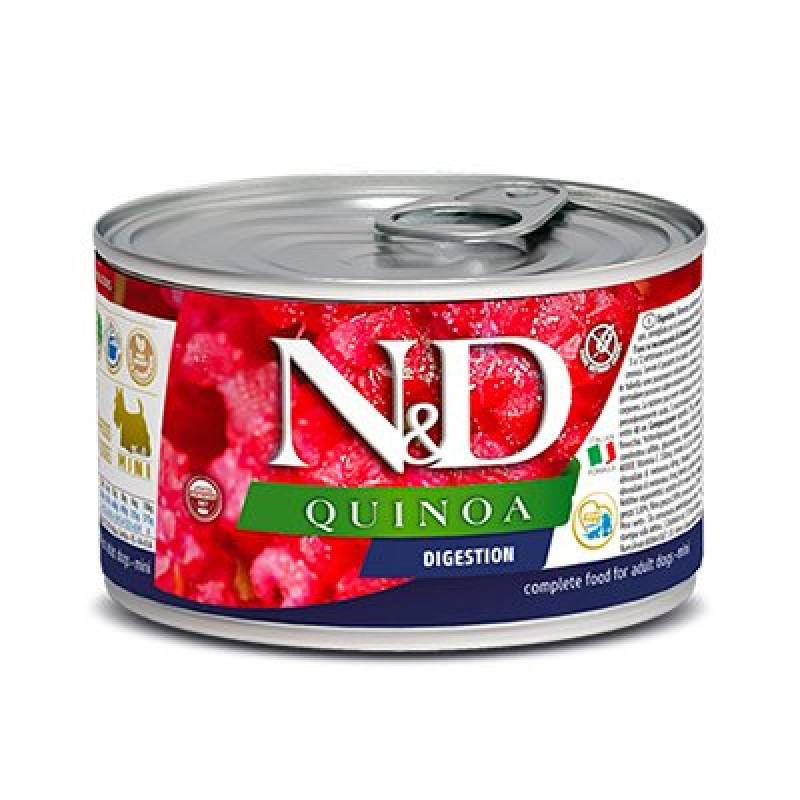N&D Quiona 140 Gr Digestion Mini Kuzu
