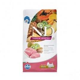 N&D Tropical Selection 1,5 Kg  Mini Domuz Kılçıksız Buğday ve Tropik Meyveler | Yetişkin Köpek Kuru Maması
