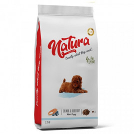 Natura 2.75 Kg Puppy Düşük Tahıllı Somonlu ve Yaban Mersinli Küçük Irk Yavru | Yavru Köpek Kuru Maması Natura 2.75 Kg Puppy Düşük Tahıllı Somonlu ve Yaban Mersinli Küçük Irk Yavru | Yavru Köpek Kuru Maması