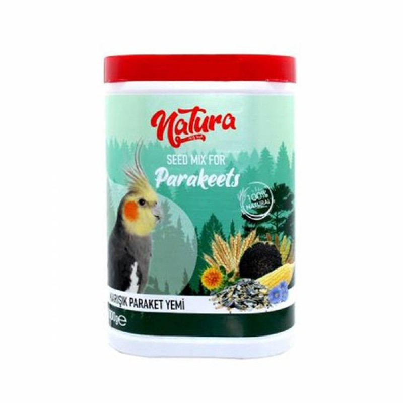 Natura 1000 Gr Seed Mıx Forparakeets | Kuş Yemi Natura 1000 Gr Seed Mıx Forparakeets | Kuş Yemi