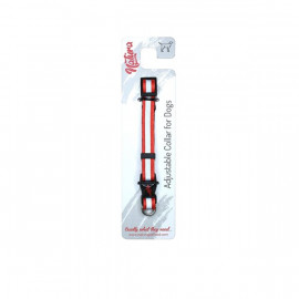 Natura Xxxs / Xxs Reflektörlü Boyun Tasması - Kırmızı | Köpek Boyun Tasması Natura Xxxs / Xxs Reflektörlü Boyun Tasması - Kırmızı | Köpek Boyun Tasması