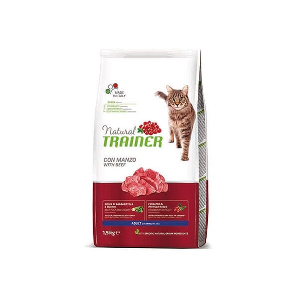 Natural Trainer 1.5 Kg Adult Sığır | Sığır Etli Kuru Kedi Maması