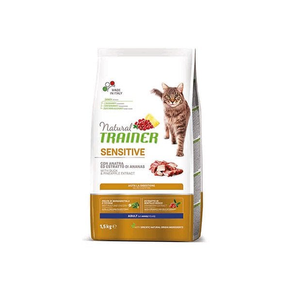 Natural Trainer 1.5 Kg Sensitive Adult Ördek | Yetişkin Kuru Kedi Maması