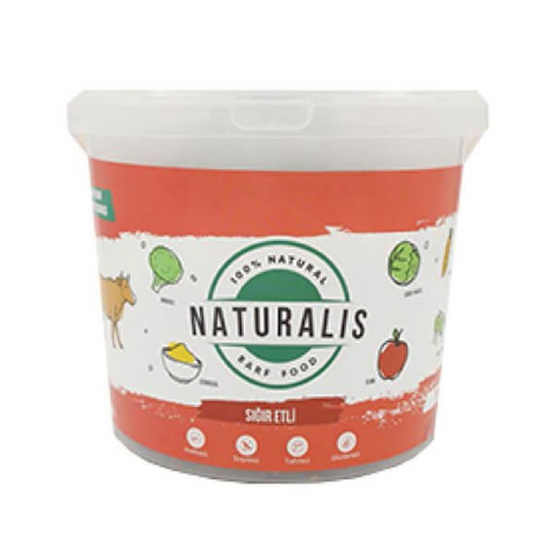 Naturalis 1 Kg Smart Barf 100% Natural Sığır Etli Yetişkin | Yetişkin Köpek Kuru Maması Naturalis 1 Kg Smart Barf 100% Natural Sığır Etli Yetişkin | Yetişkin Köpek Kuru Maması