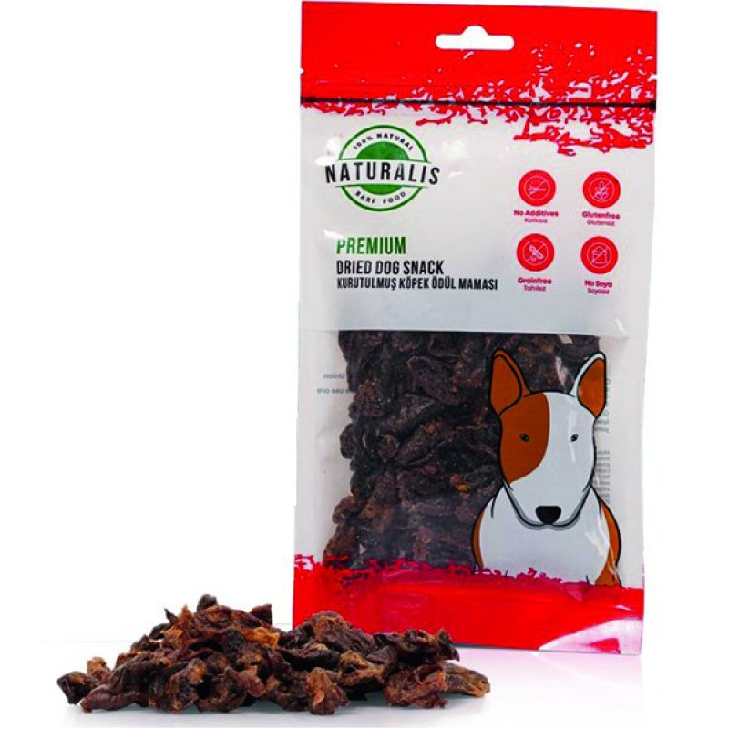 Naturalis 100 Gr Kurutulmuş Tavuk Yürek | Kurutulmuş Köpek Ödül Maması