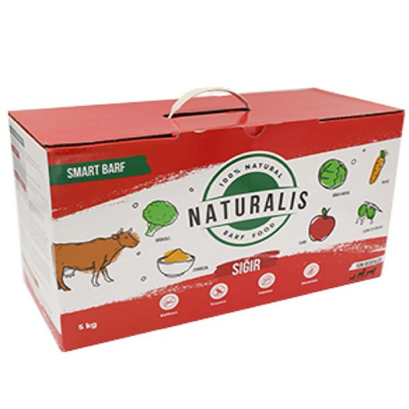 Naturalis 5 Kg Smart Barf 100% Natural Sığır Etli Yetişkin | Yetişkin Köpek Kuru Maması Naturalis 5 Kg Smart Barf 100% Natural Sığır Etli Yetişkin | Yetişkin Köpek Kuru Maması