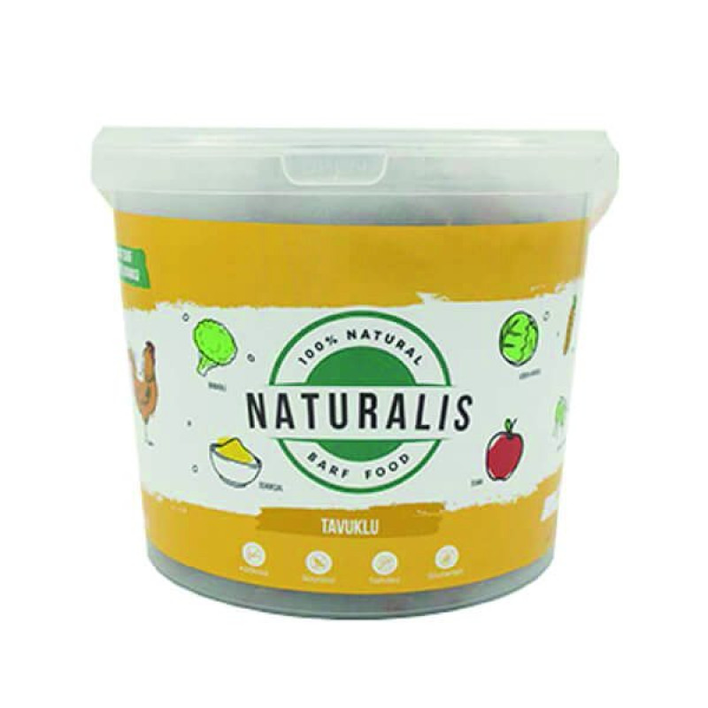 Naturalis 500 Gr Smart Barf 100% Natural Tavuklu Yetişkin | Yetişkin Köpek Kuru Maması